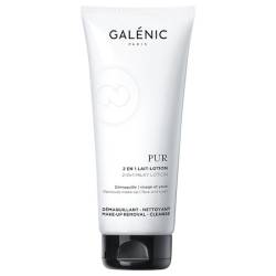 Lapte demachiant 2 in 1 pentru fata si ochi Pur, 200 ml, Galenic