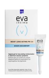 Gel vaginal hidratare lunga durata, 9 aplicatoare, Eva Intima
