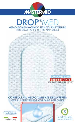 MASTER-AID Drop Med pansament postoperator 10,5x15cm x5buc
