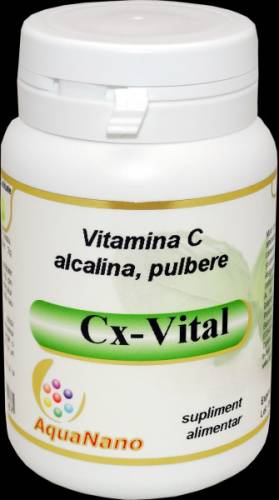 Cx-Vital Vitamina C alcalina pulbere x100g