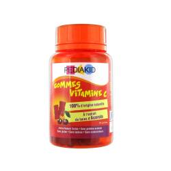 Ursuleti gumati cu vitamina C naturala, 60 bucati, Pediakid