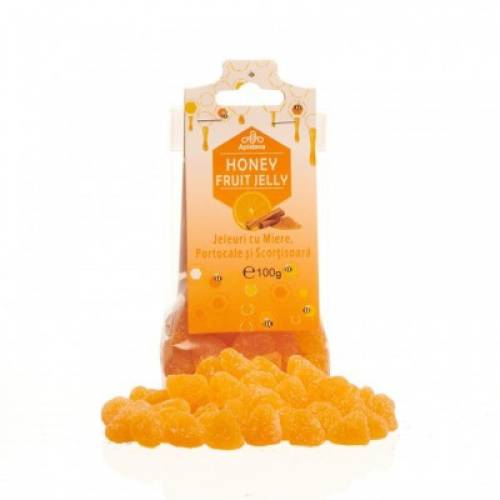 APIDAVA Jeleuri miere, portocale, scortisoara x100g