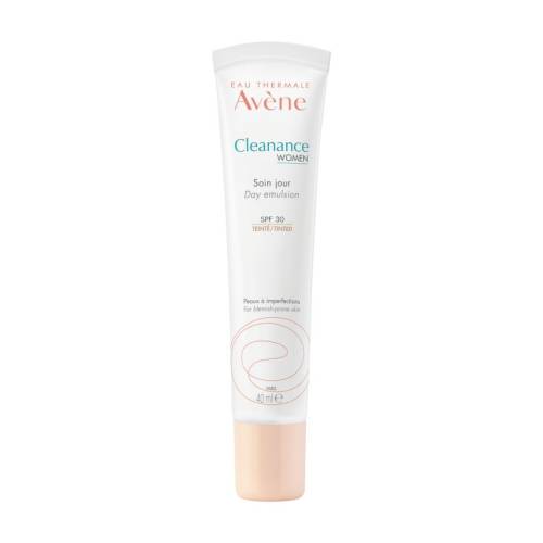 Emulsie de zi nuantatoare cu SPF 30 Cleanance Women, 40 ml, Avene