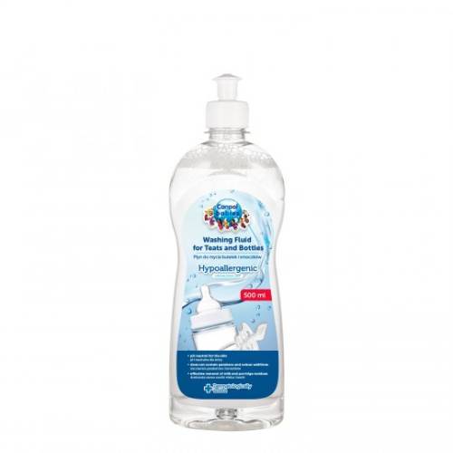 CANPOL Detergent Lichid Hipoalergenic pt Biberoane si Tetine x500ml 1/500