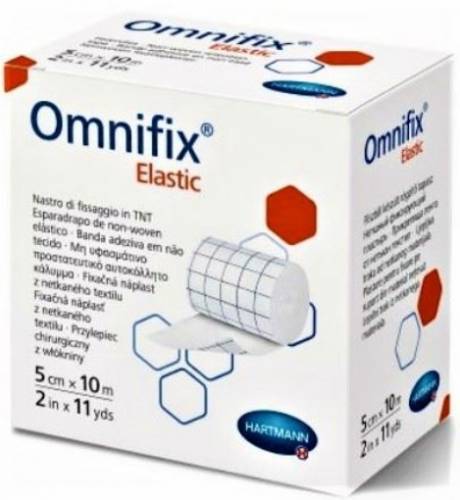 Hartmann Omnifix Plasture fixare elastic din material netesut 5cm/10m - 1 rola