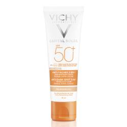 Crema colorata anti-pete SPF 50+ Capital Soleil, 50 ml, Vichy
