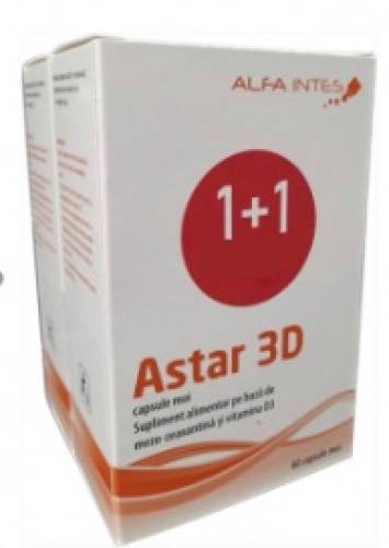Astar 3D, 60 capsule, Alfa Intes Pachet Promo