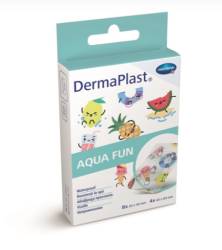 Plasturi rezistenti la apa DermaPlast Kids Aqua fun 12 bucati, Hartmann