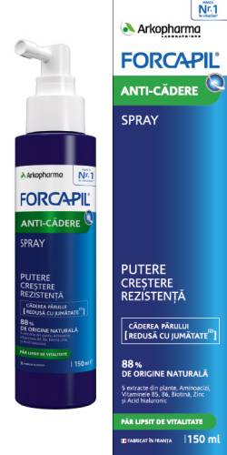 Forcapil lotiune spray, 150 ml, Arkopharma