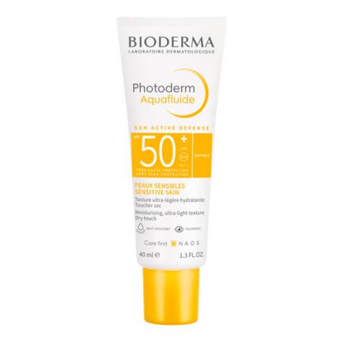 Crema lejera cu SPF50+ Aquafluide Photoderm, 40 ml, Bioderma