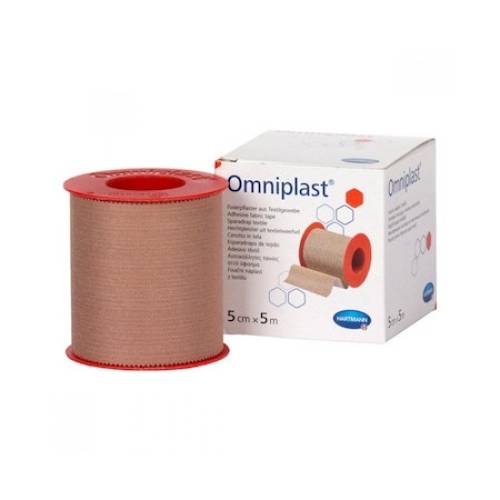Plasture Hipoalergenic OMNIPLAST 1,25 cm x 5 m, Hartmann