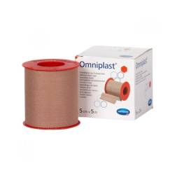 Plasture Hipoalergenic OMNIPLAST 1,25 cm x 5 m, Hartmann