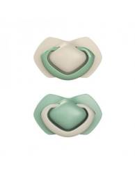 CANPOL Suzeta Simetrica Silicon 6-18m Pure Color bej 22/656