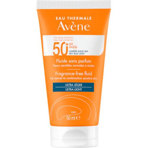AVENE Fluid fara parfum SPF50+ Triasorb x 50ml