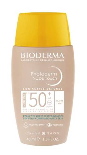 Fluid Nude Touch deschis cu SPF50+ Photoderm, 40ml, Bioderma