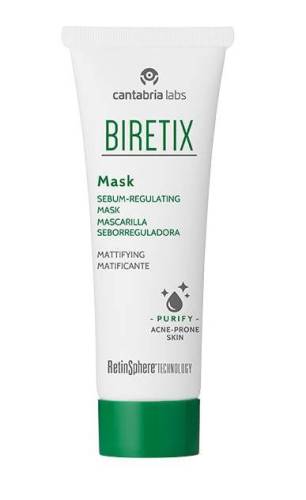 Masca pentru reglarea sebumului Biretix 25 ml, Cantabria Labs