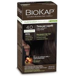 BIOKAP Nutricolor rapid Vopsea de par nr.4.0 natural brown