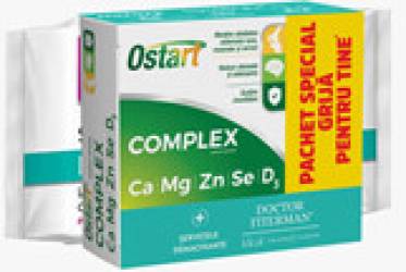 Ostart Complex x 20 cpr+ Servetele demachiante DR. Fiterman
