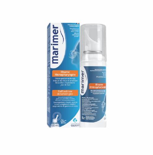 Marimer Hipertonic Spray Raceala si Rinofaringita 100 ml Lab Gilbert