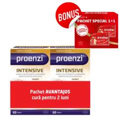 Pachet Proenzi Artrostop Intensive, 60 + 60 tablete, Walmark