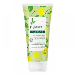 Gel spumant 2in1 cu parfum de pere, 200ml, Klorane Junior