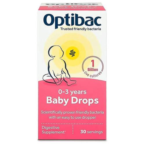 Probiotic picaturi sugari si copii, 0-3 ani, colici si imunitate, 10ml, Optibac