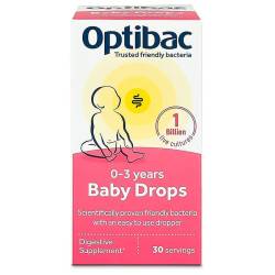 Probiotic picaturi sugari si copii, 0-3 ani, colici si imunitate, 10ml, Optibac