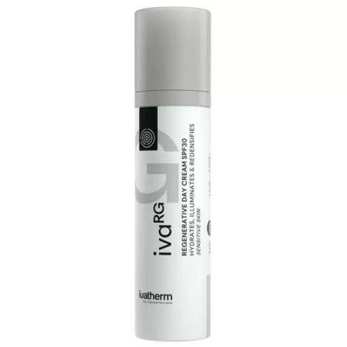 Crema de zi SPF 30 si acid hialuronic IvaRG, 50 ml, Ivatherm