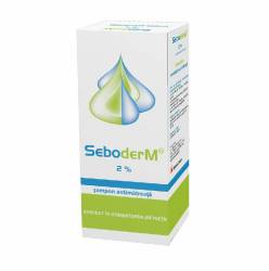 Seboderm 2% sampon antimatreata 125ml