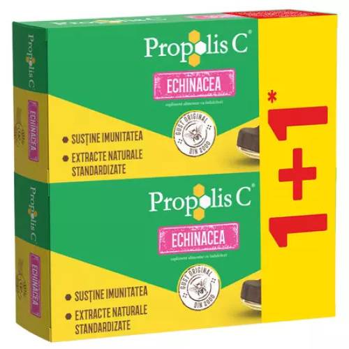 Pachet Propolis C, 30 + 30 comprimate, Fiterman