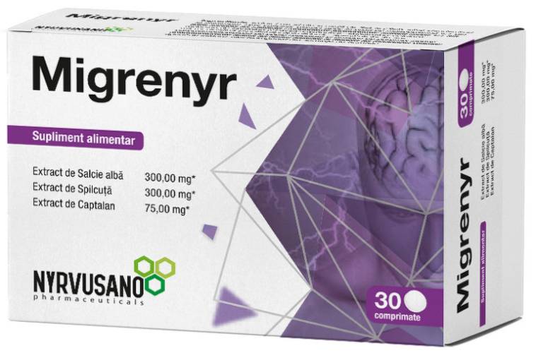 Migrenyr, 30 comprimate, Nyrvusano