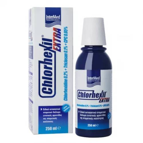 Solutie orala cu Chlorhexidina si Triclosan, 250ml, Chlorhexil Extra