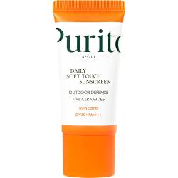 Daily Soft Touch Sunscreen SPF50 crema de fata, 15ml, Purito Ambalaj Nou