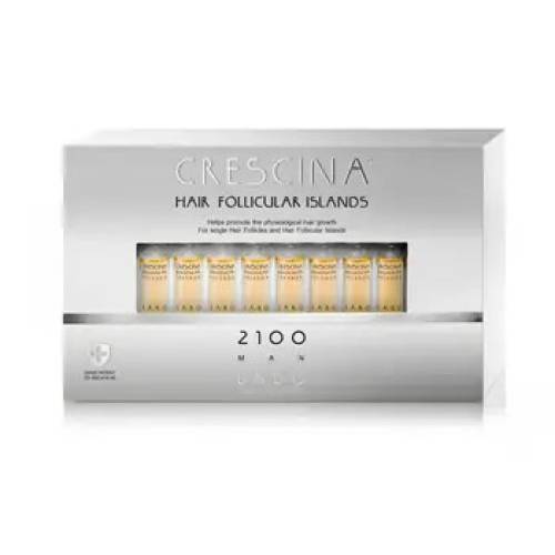 Crescina Follicular Islands 2100 Man, 20 fiole, Labo