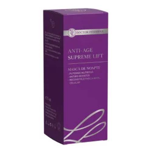 Masca de noapte Anti-Age Supreme Lift, 75 ml, Doctor Fiterman