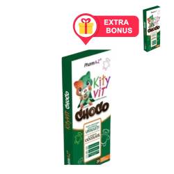 Kityvit Choco 20 tablete masticabile ursuleti – Pharma-Z