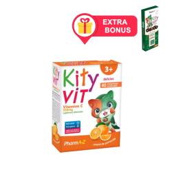 KityVIT Vitamina C 250 mg 40 comprimate masticabile – Pharma-Z