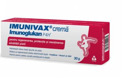 Imunivax Imunoglukan P4H crema ,30 grame, Vitalogic