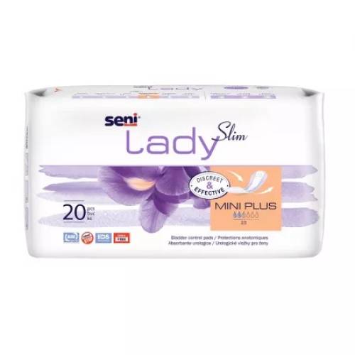 Absorbante zilnice Lady Slim, Mini Plus, 20 bucati - Seni