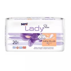 Absorbante zilnice Lady Slim, Mini Plus, 20 bucati - Seni
