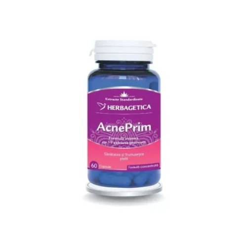 Acneprim, 30 capsule, Herbagetica