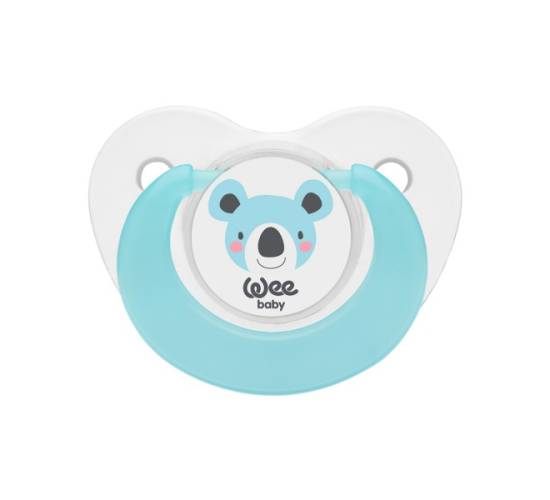 WEE BABY Suzete din silicon forma ortodontica nr.2 - 320