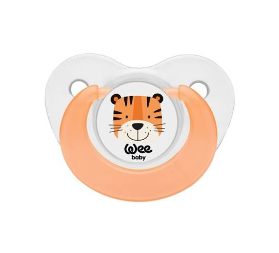 WEE BABY Suzete din silicon forma ortodontica nr.1 - 319