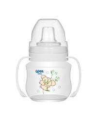 WEE BABY Pahar care nu curge cu maner 125ml -753