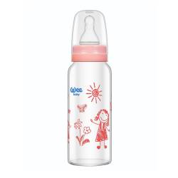 WEE BABY Biberon 180ml sticla termorezistenta - 771
