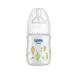 WEE BABY Biberon 120ml gura larga termorezistent -139