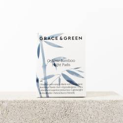 Absorbante noapte 100% bambus oragnic,8 bucati, Grace & Green