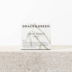 Absorbante zilnice 100% bumbac, 24 bucati, Grace & Green