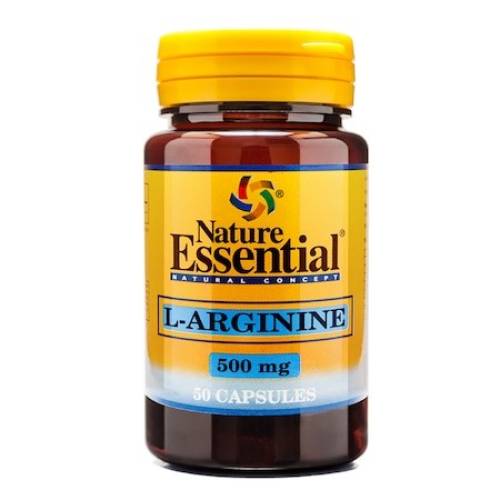 Supliment hepatoprotector L-Arginina 500 mg, 50 capsule, Nature Essential
