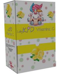 Acadele cu vitamina C cu aroma de Lamaie LolyKID ,1 buc, Gama Natura